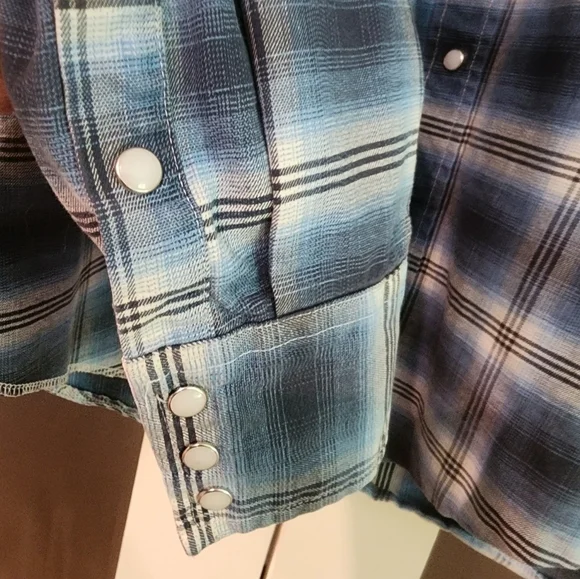 Wrangler Cowboy Brushpopper Longsleeve Button-up Shirt - Picture 7 of 10